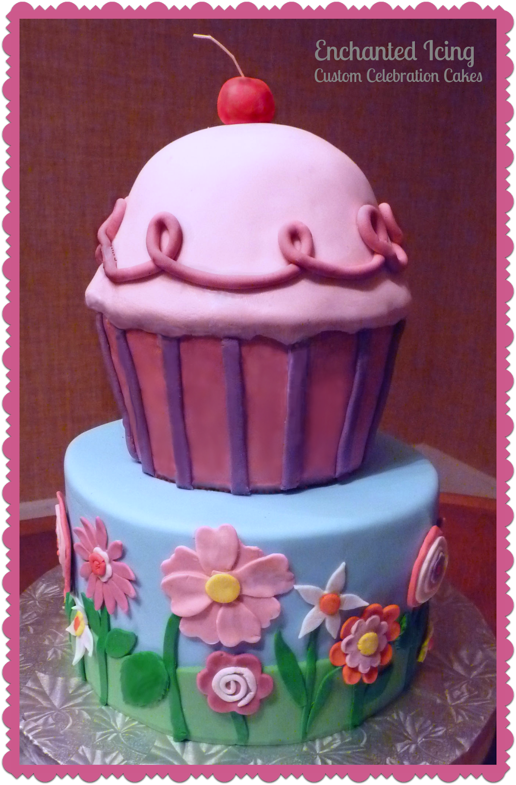 Enchanted Icing Pinkalicious Cake