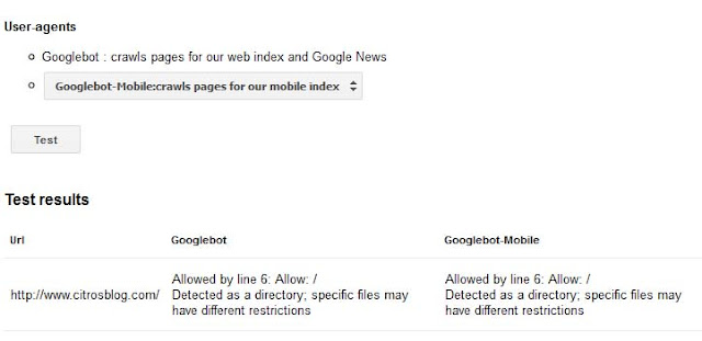 google boot test