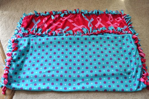 Holy Needles: 29 Chemo Blankets Delivered on 9/30/11