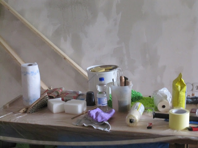 Textil-Kunst-Keller: Mein Keller - Die Wände