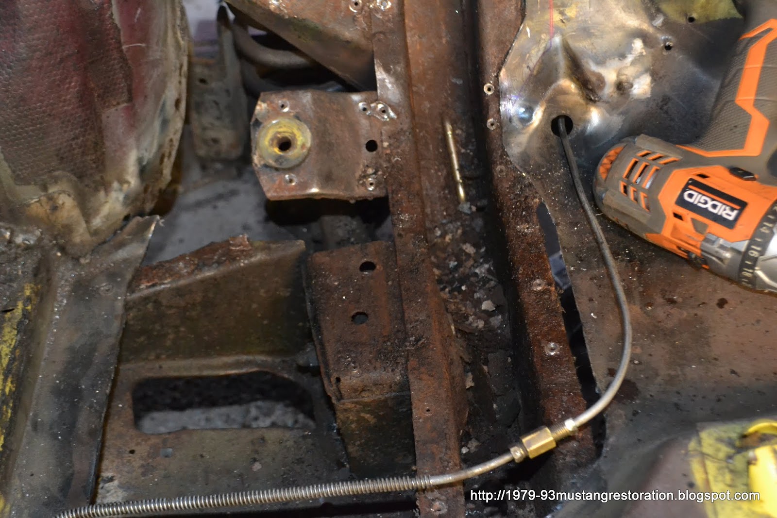 Fox Body Mustang Restoration Rear Seat and Trunk Patching and Repair