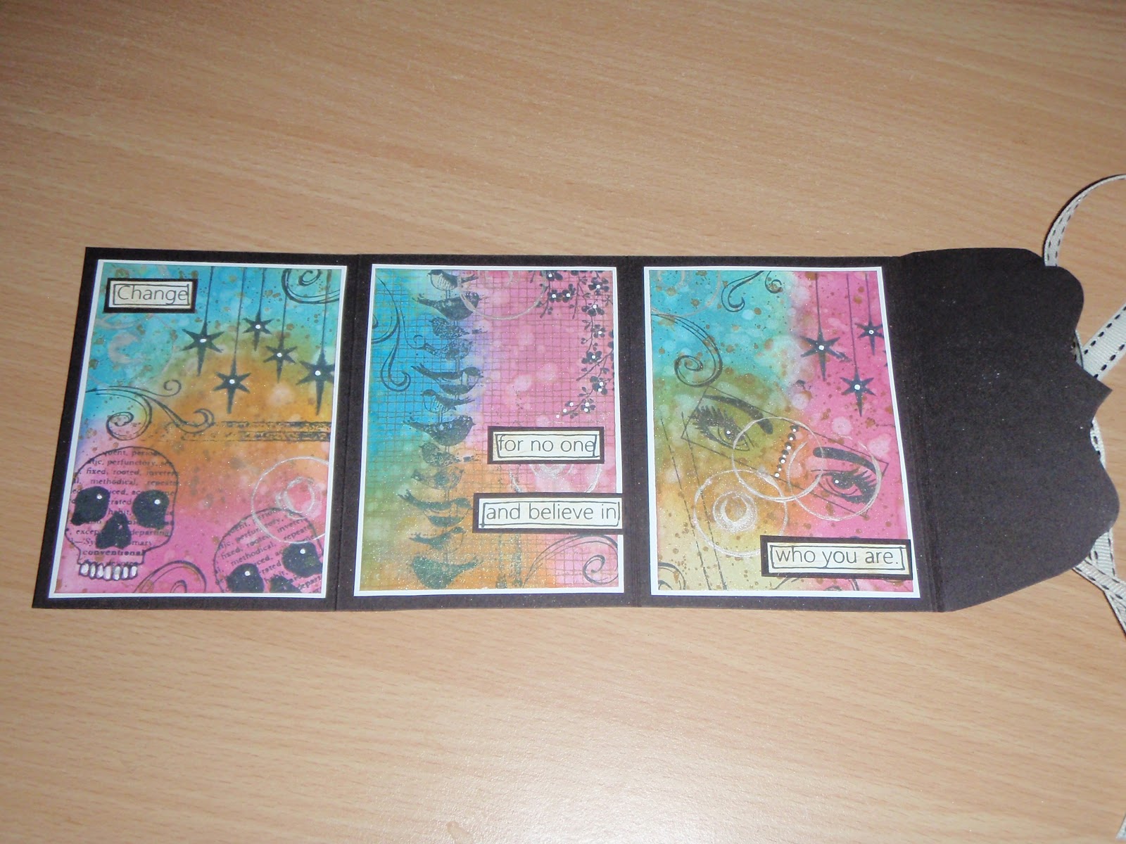 Love Paper Crafting ATC folder