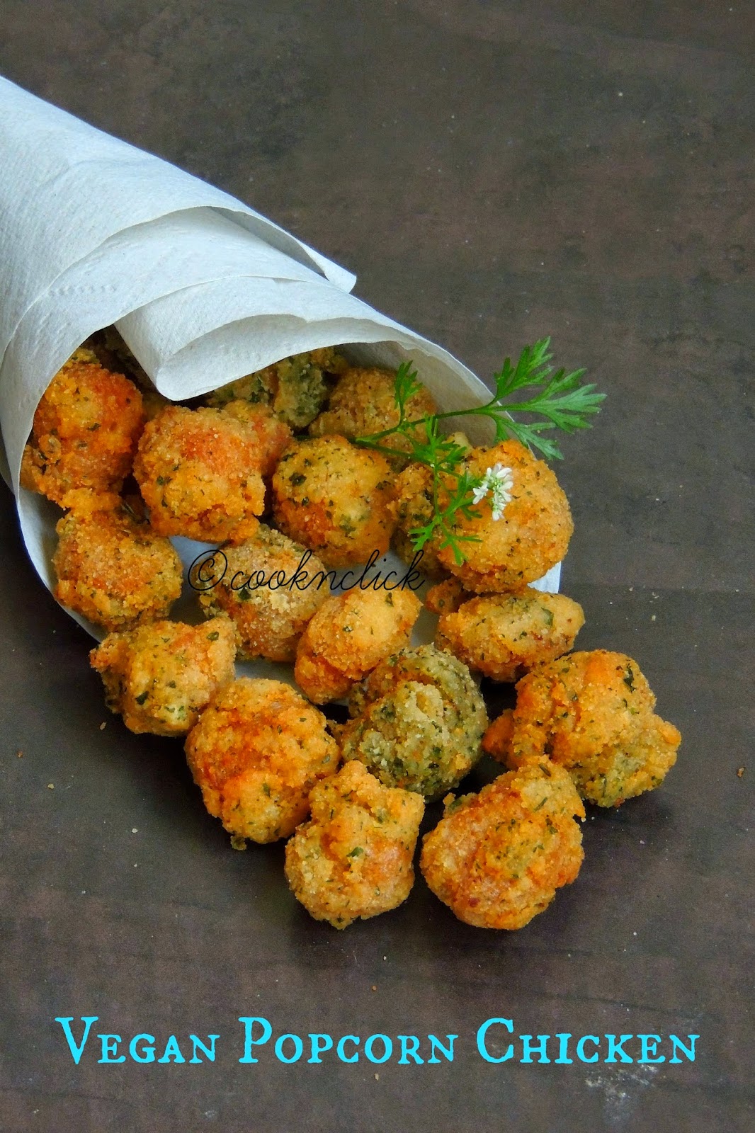 Vegan Popcorn Chicken/Vegan Soya Popcorn Cook N Click