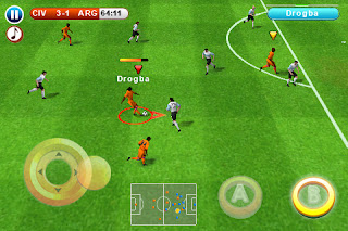 Now Nokia has demonstrated Real Football 2010 from Gameloft running on