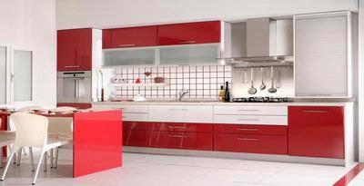 Desain Warna Dapur on Banyak Orang Suka Dengan Warna Merah Putih  Nuansanya Terlihat Semakin