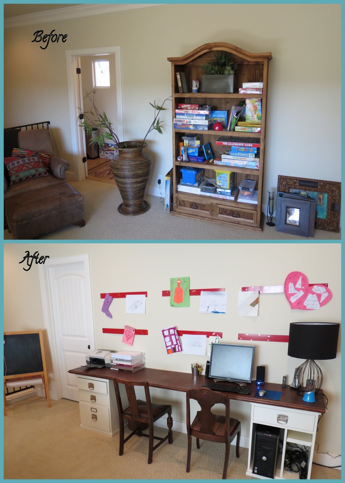 Organized Style by Kari Game Room/Game closet