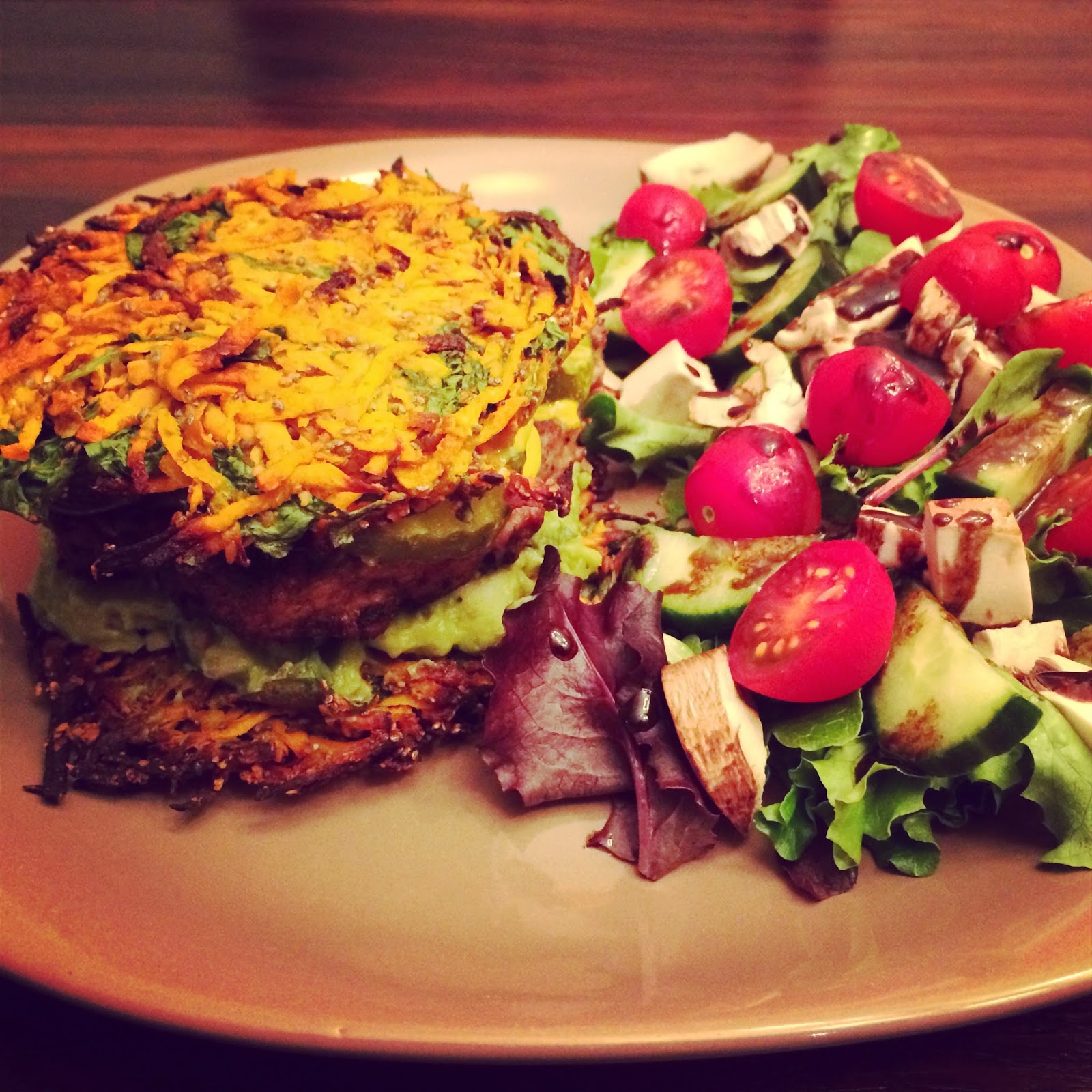 JoJo's Madhouse Baked Sweet Potato Latke