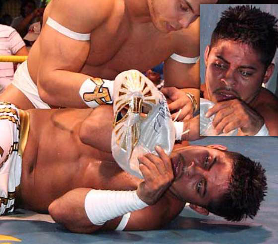 Sin Cara Unmask...