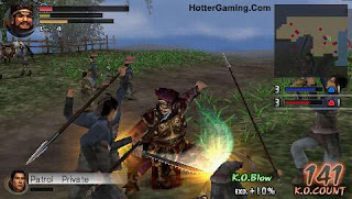 Free Download Dynasty Warriors Vol 2 PSP Game Photo
