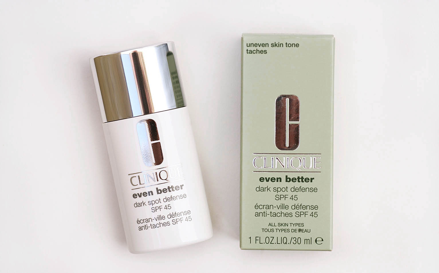 bubelle CLINIQUE even better dark spot defense SPF 45, 30ml