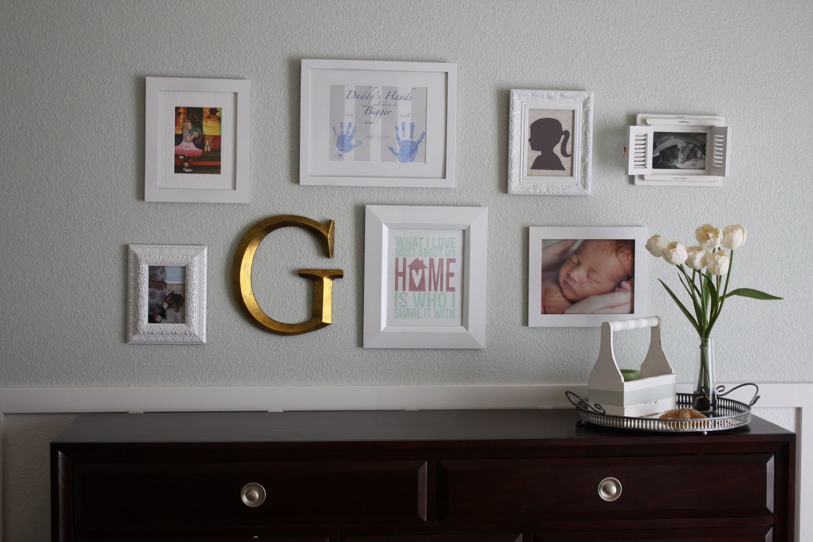 Growing Up Gardner Gallery Wall Master Bedroom DIY Part 4