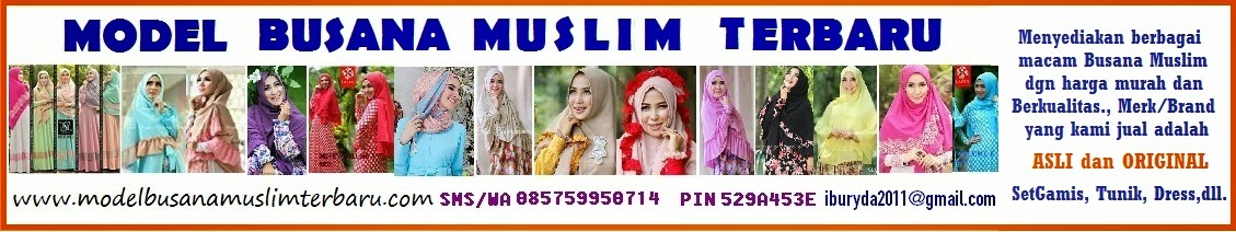 Model Busana Muslim Terbaru