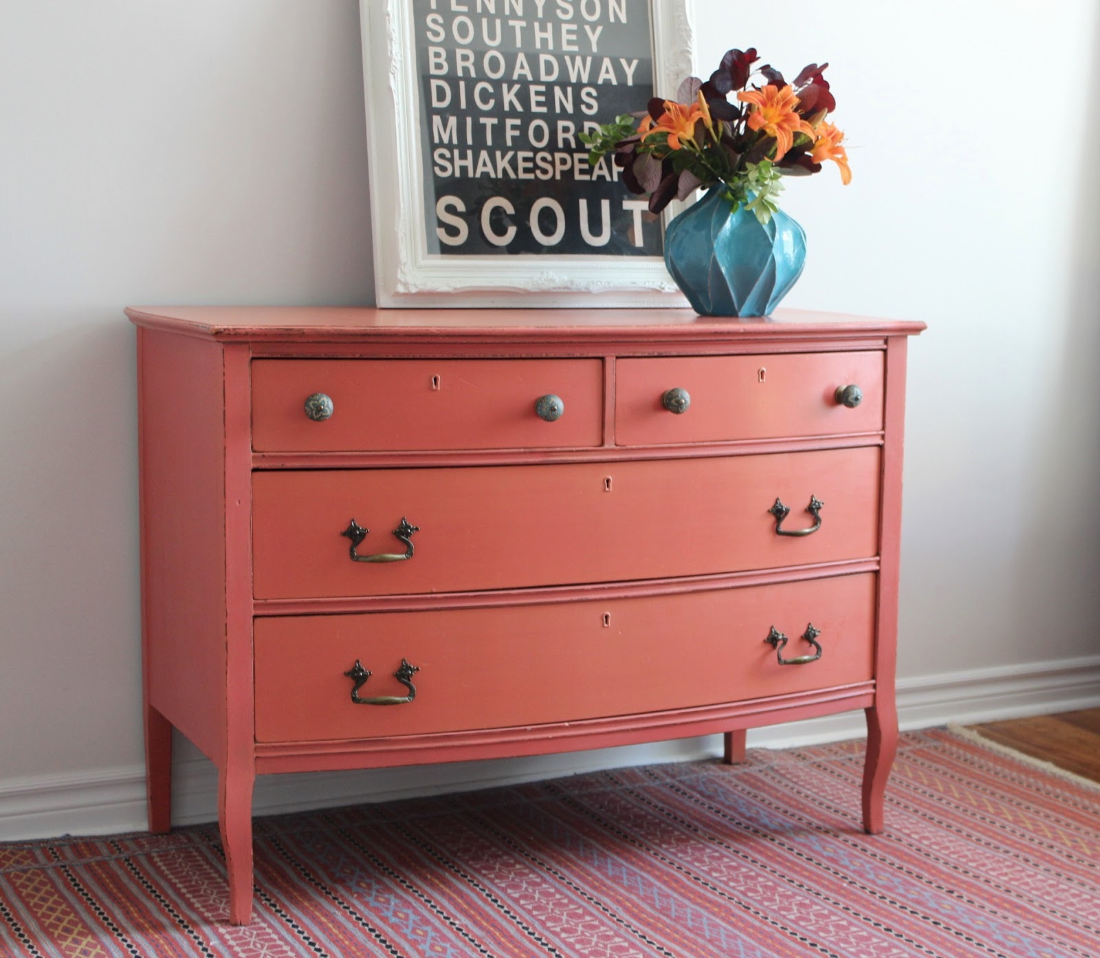 Poppyseed Creative Living: Coral Dresser