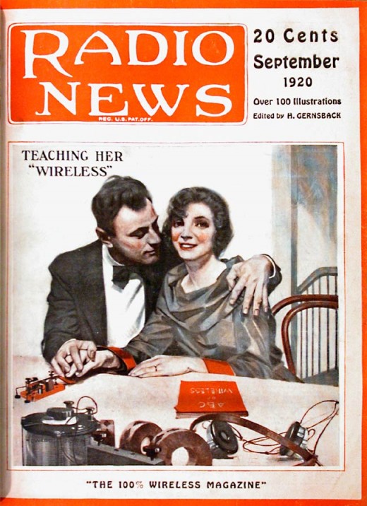 Radio Amateur News Magazine Covers 1920 Vintage Everyday
