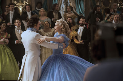 Lily James and Richard Madden in Kenneth Branagh's Cinderella