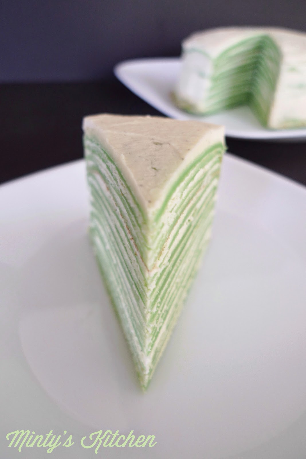 Minty's Kitchen Pandan MilleCrêpes