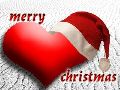 Abstrack Wallpaper: I Love merry Christmas
