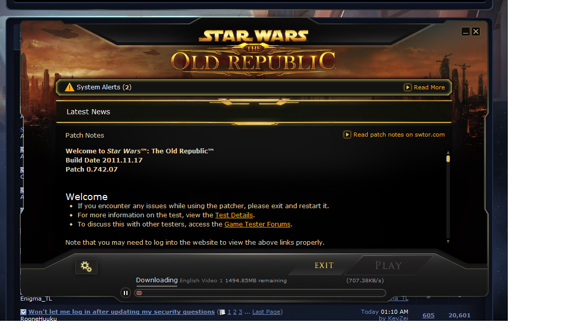 Swtor Launcher