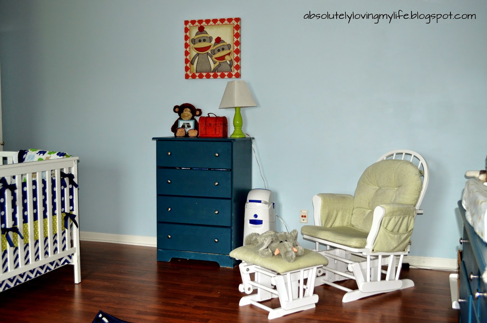 Loving Life Upcycled Nursery Dresser