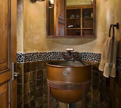 Baños Modernos: accesorios baño rustico