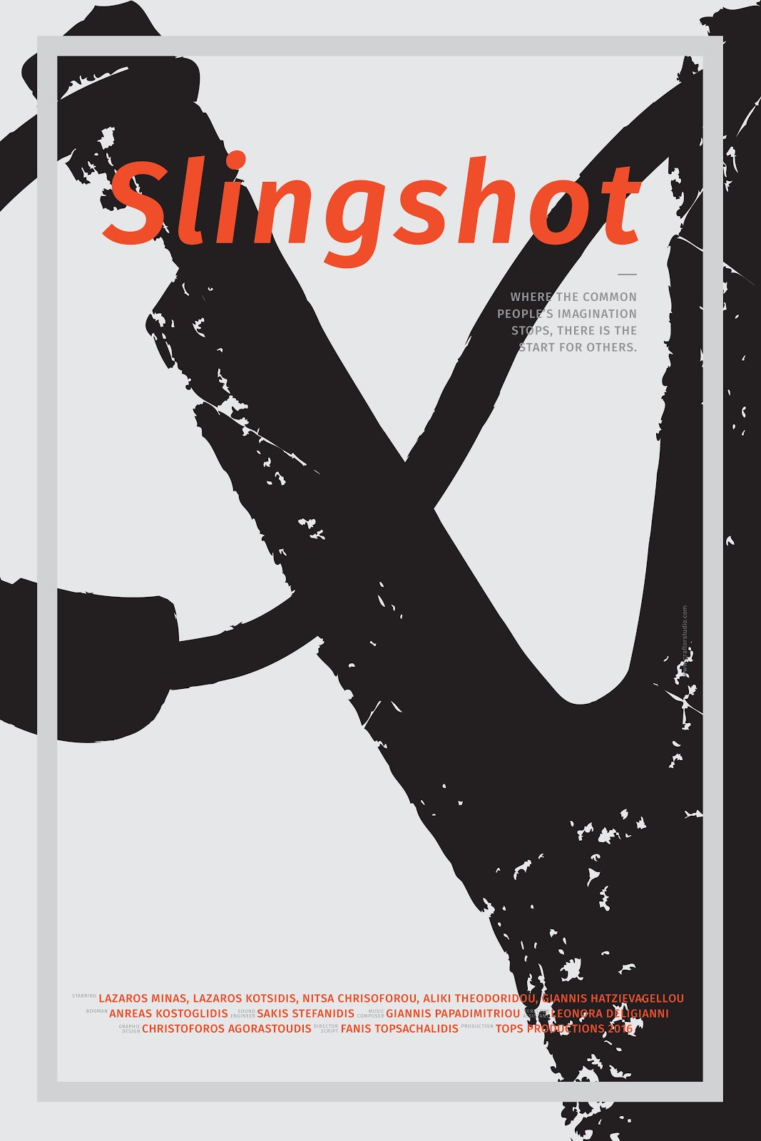 Poster for Short film "Slingshot"