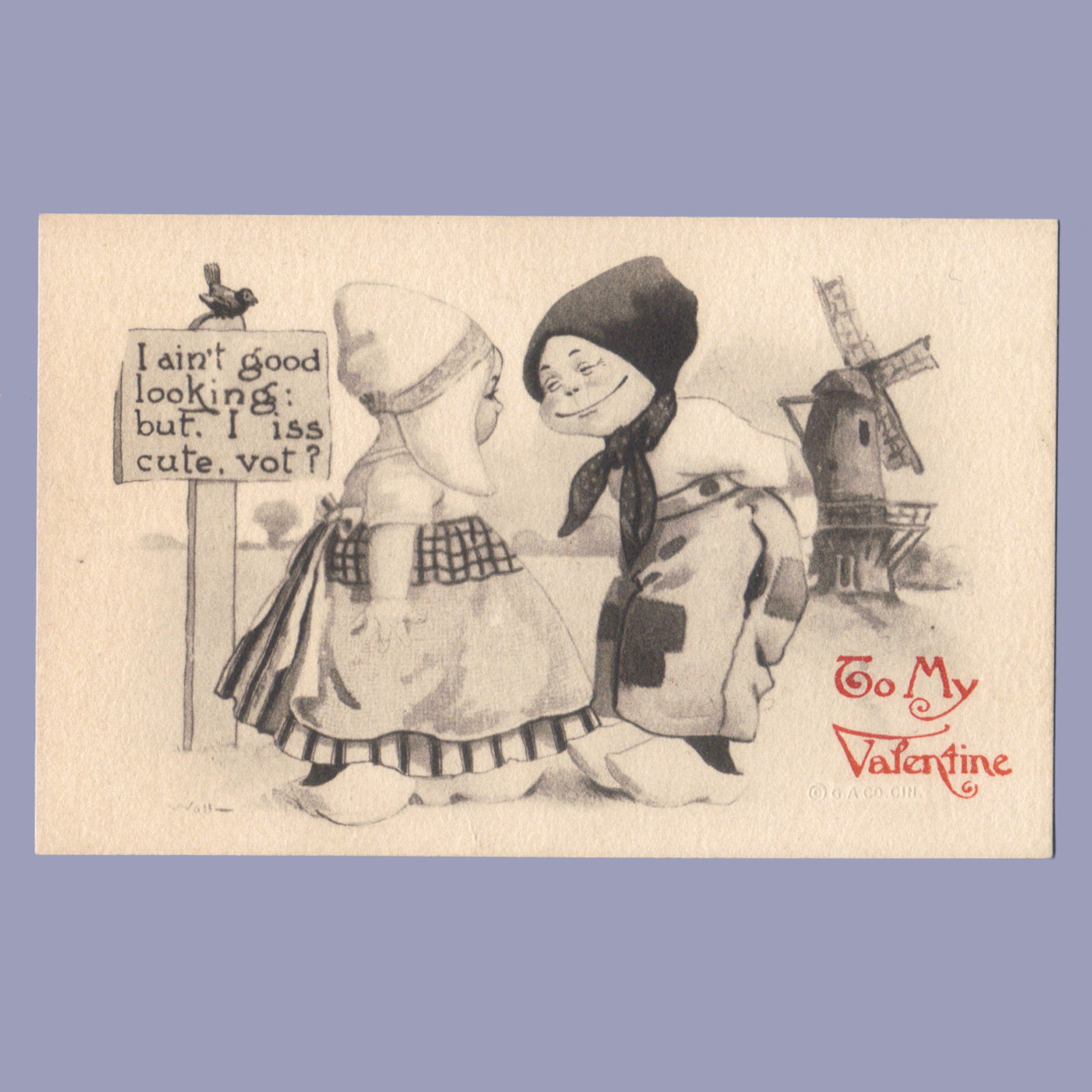 Vintage Valentine Museum Maker Gibson Art Company, Gibson Greeting Cards