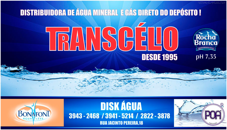 Transcélio - Disk Água Mineral (11) 2822 - 3878