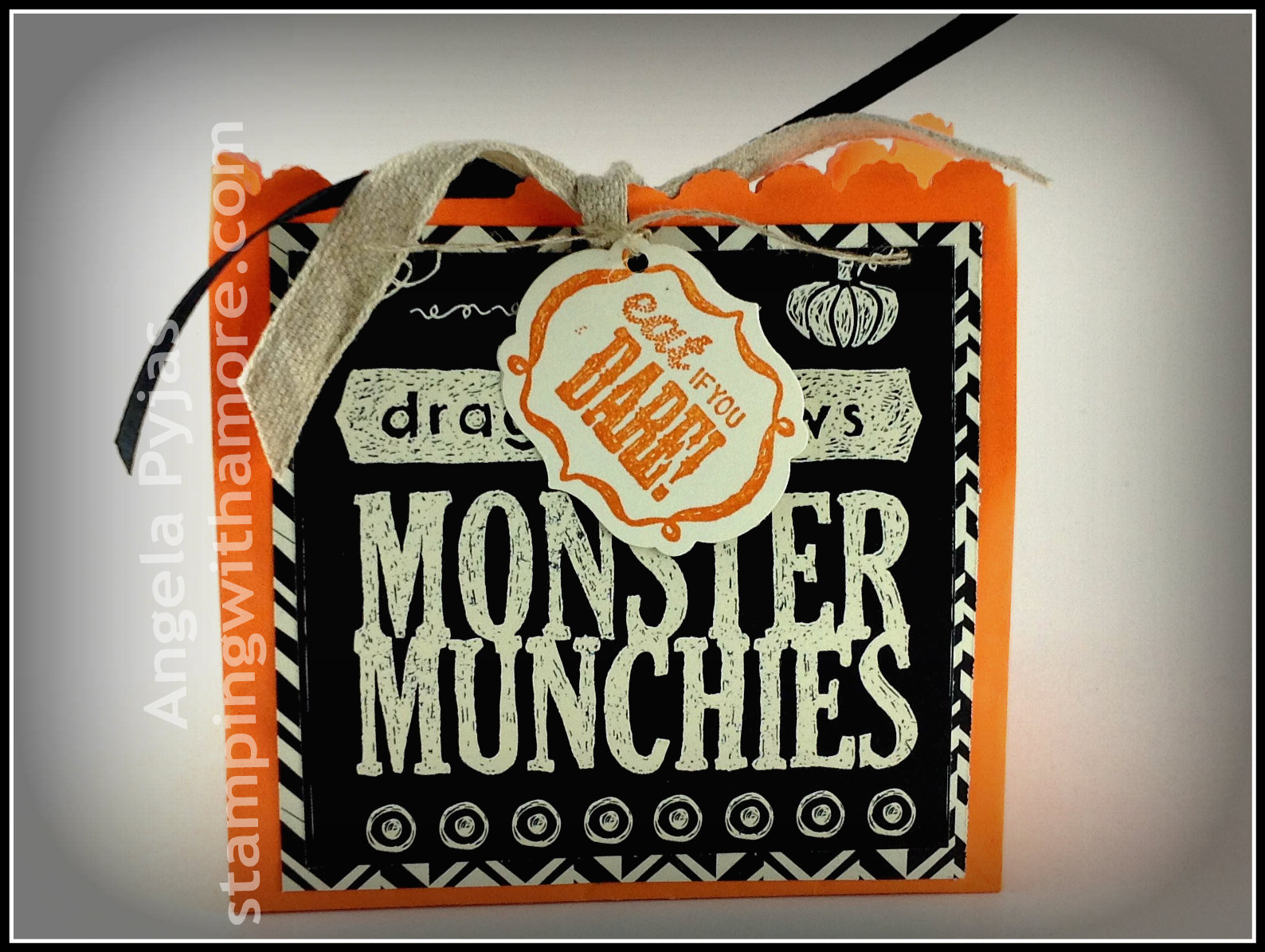 easy halloween treat bag