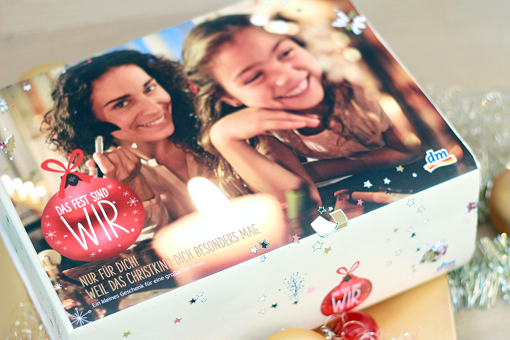 dm Weihnachtsbox - 2015 Natürliche Verwöhnmomente - Umverpackung