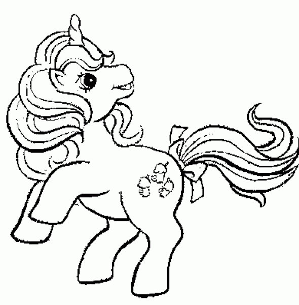 Coloring My Little Pony Drawings