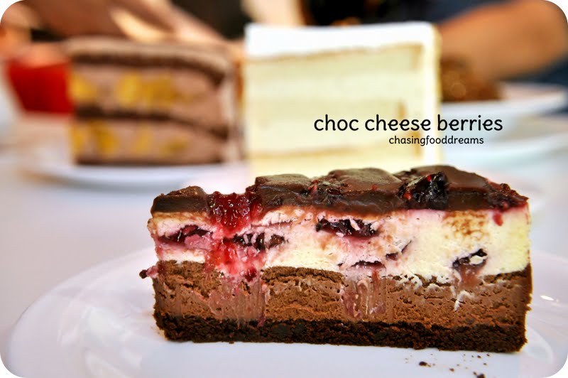 Choc cheese berries secret recipe