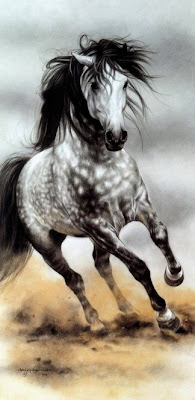 caballo-con-niña-pintura-al-oleo caballo-con-niña-pintura-al-oleo