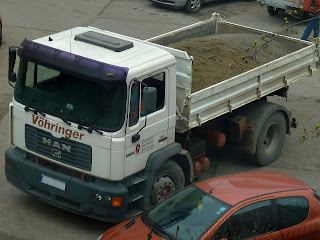 MAN 18.284 Dump Truck White