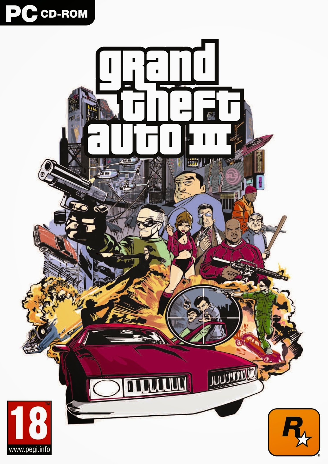 Grand Theft Auto 3 Highly Compressed PC Game Download