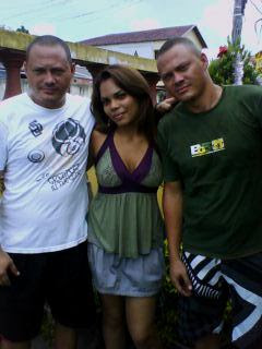 Alessandro, eu e Alexsandro em fim-de-semana da Família Almeida (2010)