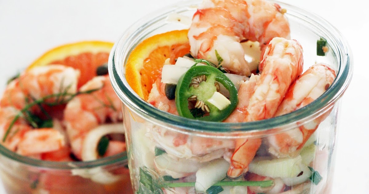Recipes by Rachel Rappaport FennelOrange Pickled Shrimp