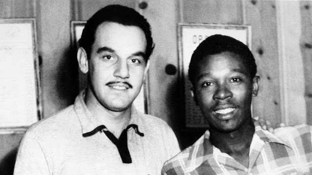 This is What B.B. King  and Johnny Otis Looked Like  in 1952 
