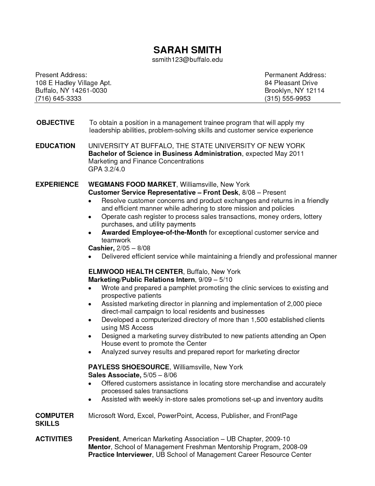 shipping and receiving manager resume