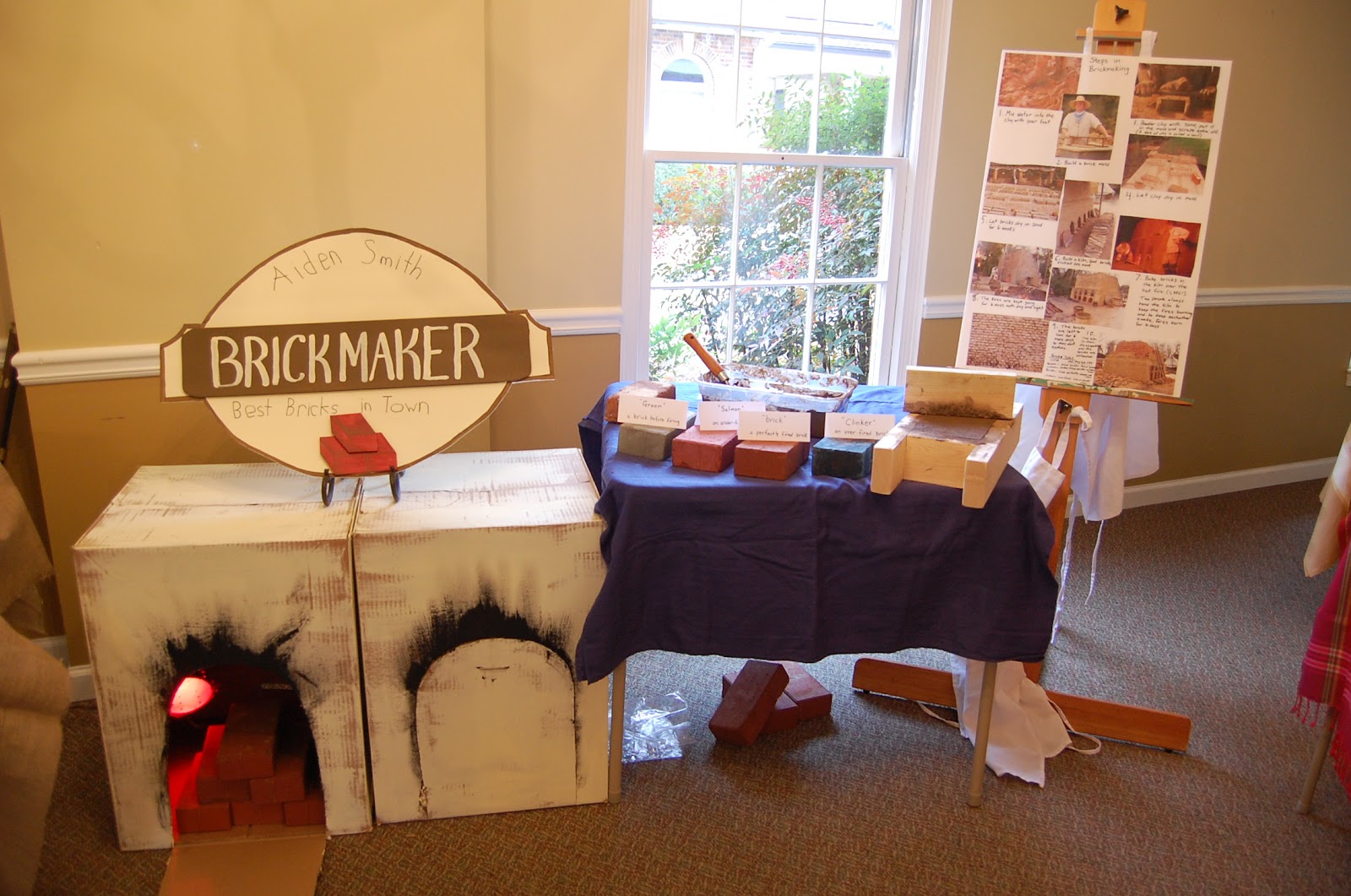 Smith, Party of 5 Aiden the Colonial brickmaker