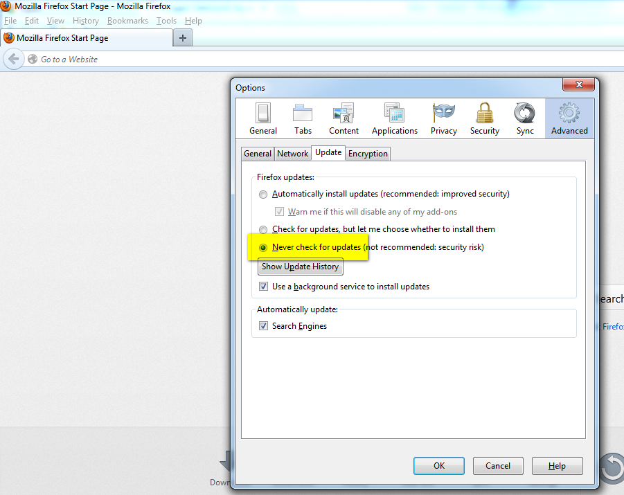 Ensure compatible Firefox Browser is installed Denno Secqtinstien