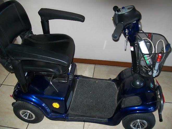 Scooters eléctricos de 4 llantas para discapacitados
