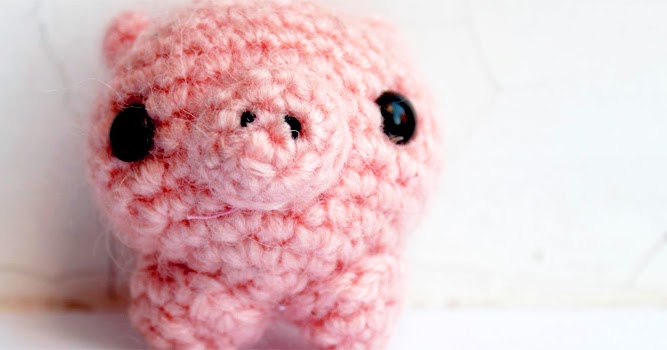 Amigurumi pig free pattern The Sun and the Turtle