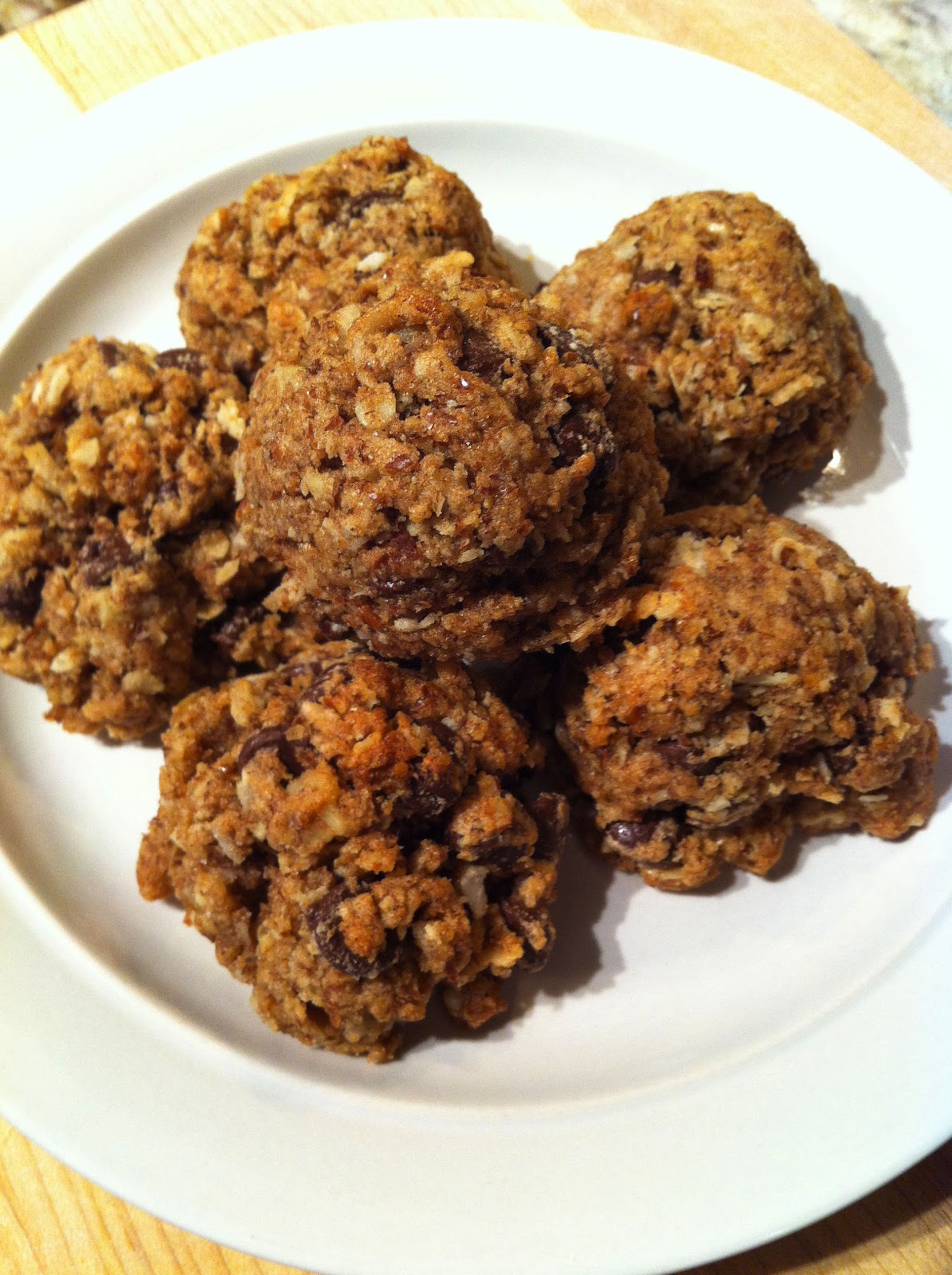 bake shop repost wheat germ chocolate chip cookies