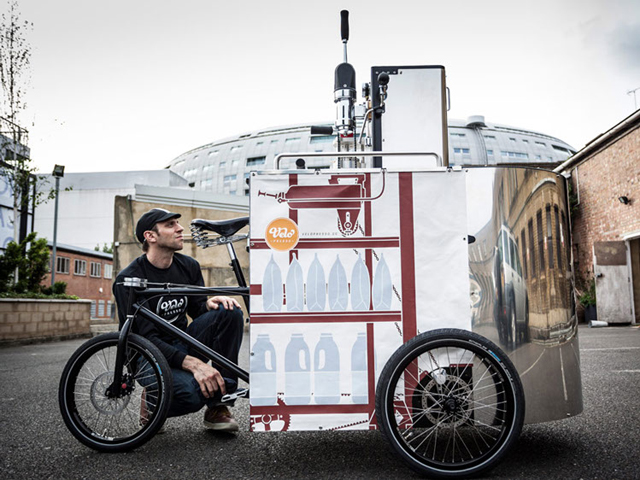Velopresso: café expresso sobre rodas