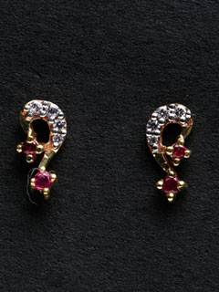 Jewellery Fashion World: DIAMOND EARRING DESIGNS | GOLD DIAMOND COLLECTION