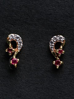 Jewellery Fashion World: DIAMOND EARRING DESIGNS | GOLD DIAMOND COLLECTION