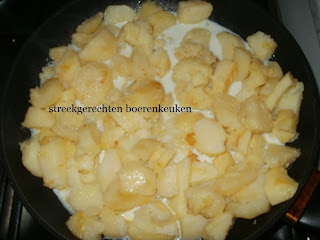 aardappels met kaas, potatoes with cheese farmers recipe