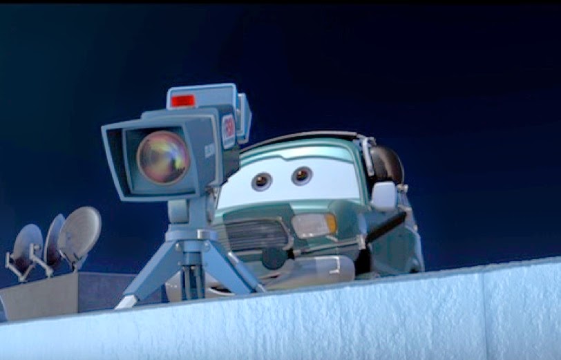 Dan the Pixar Fan Cars Nelson Blindspot