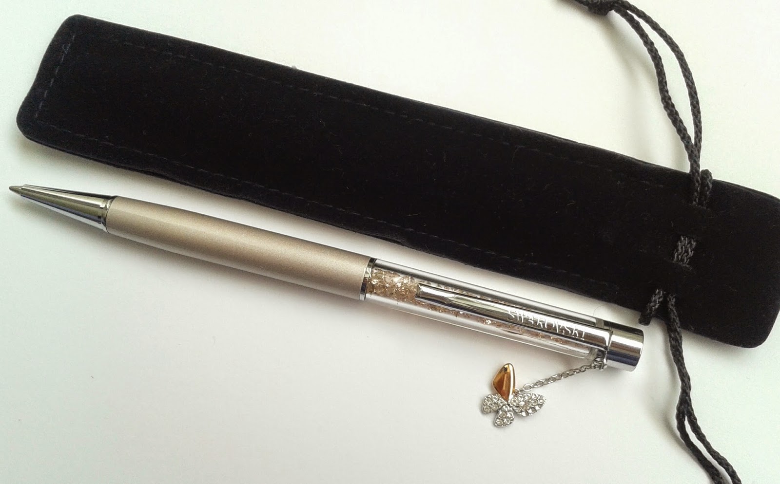 24 Pack Butterfly Ballpoint Pens, Novelty Pens Fine Point 0.5