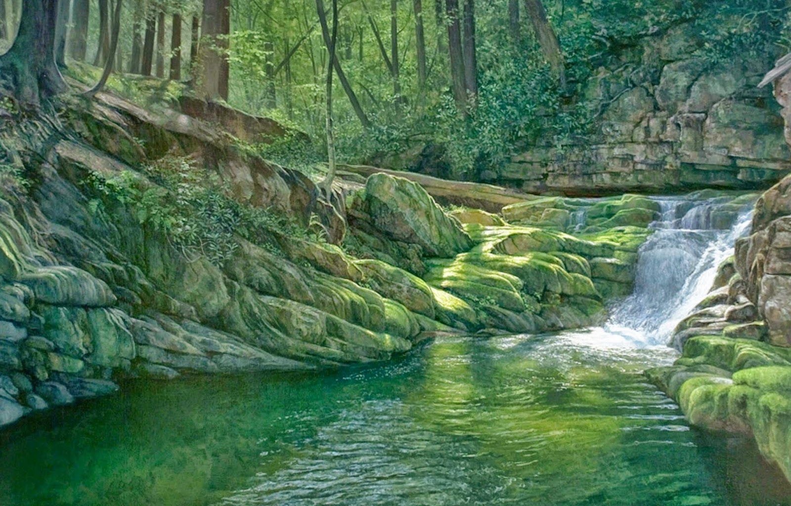 Cuadros Modernos Pinturas y Dibujos : 10 Imágenes de un Paisaje Natural